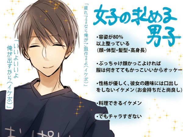 【朗報】女の87%「男に一番求めてるのは優しさ。顔なんかはそこまで重視してない」