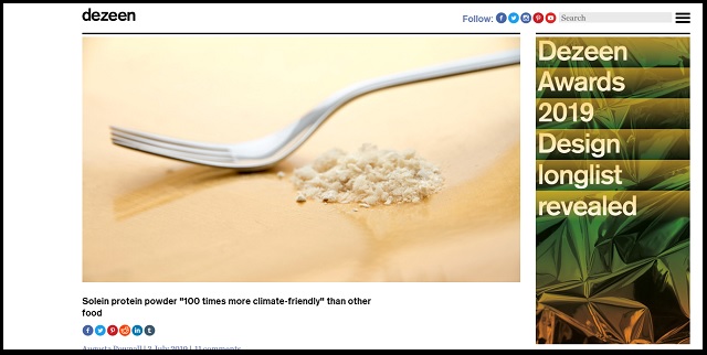 Vガン歓喜、水と空気と電気だけで作るスーパーエコろジーフード「クタラン」誕生ｗｗｗｗ