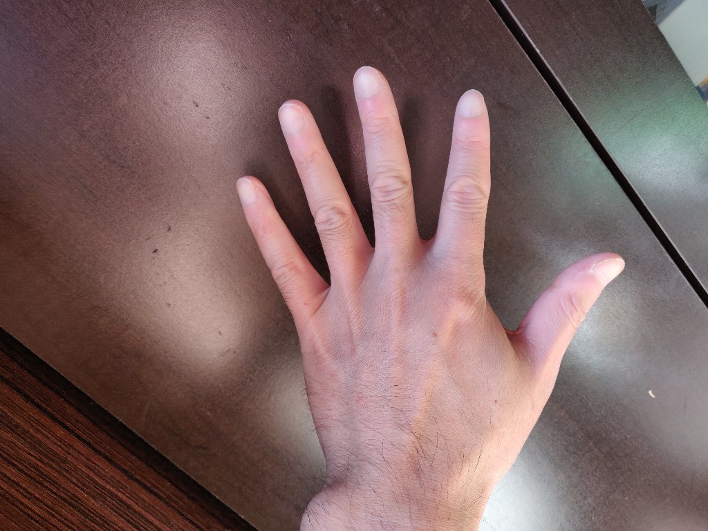 【画像】ワイの手 感想書いてくださいｗｗｗｗ