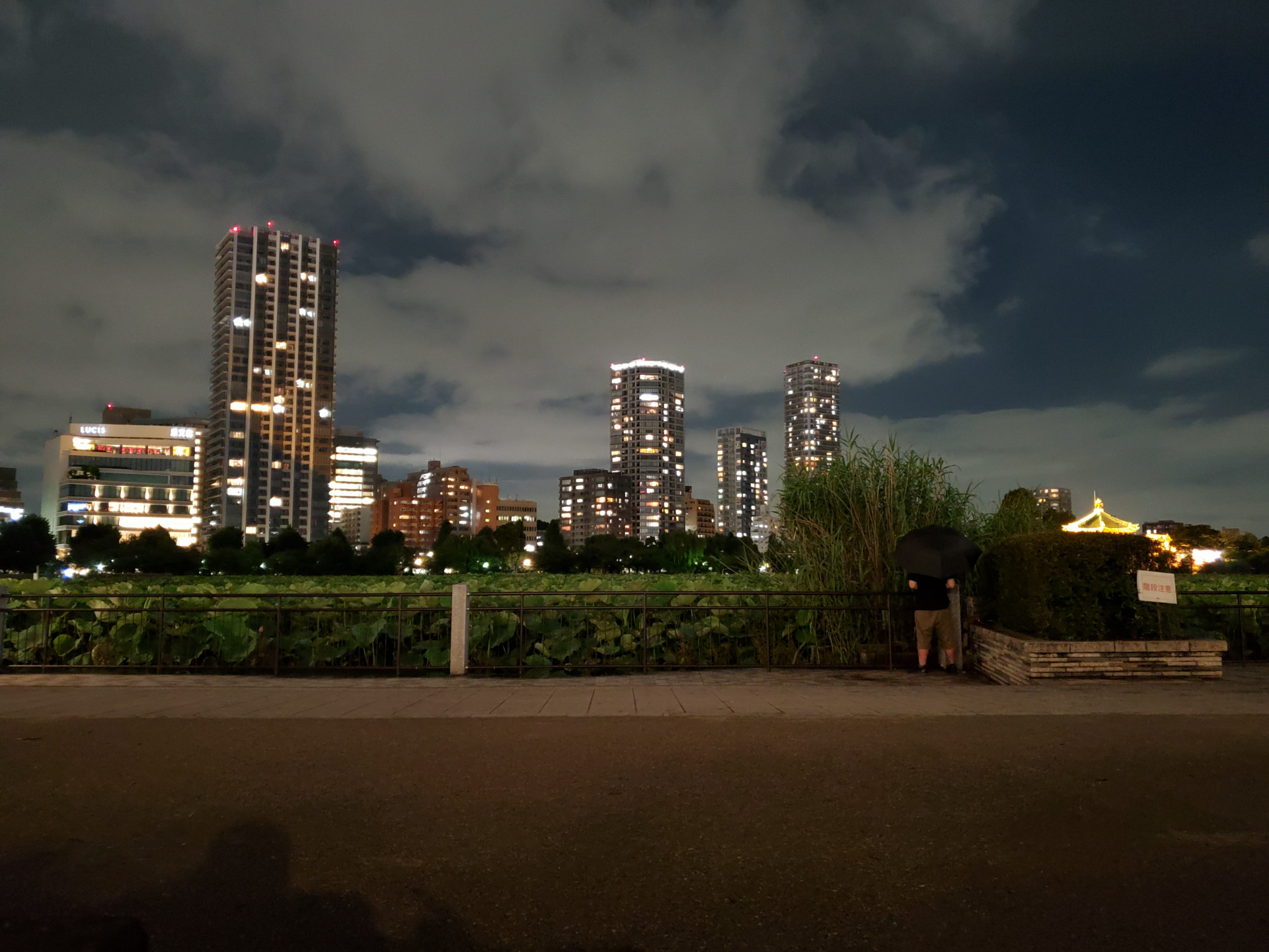 【画像】ハイエンドスマホで夜景を撮ってみた結果がこちらｗｗｗ