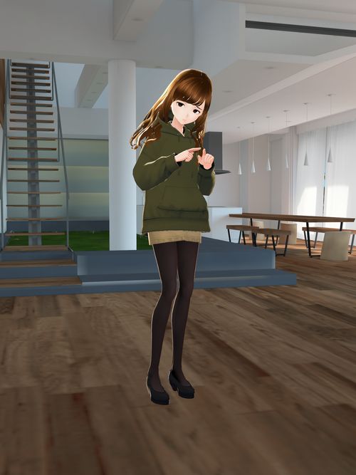 VRoidアプリで彼女作ったんやがｗｗｗ