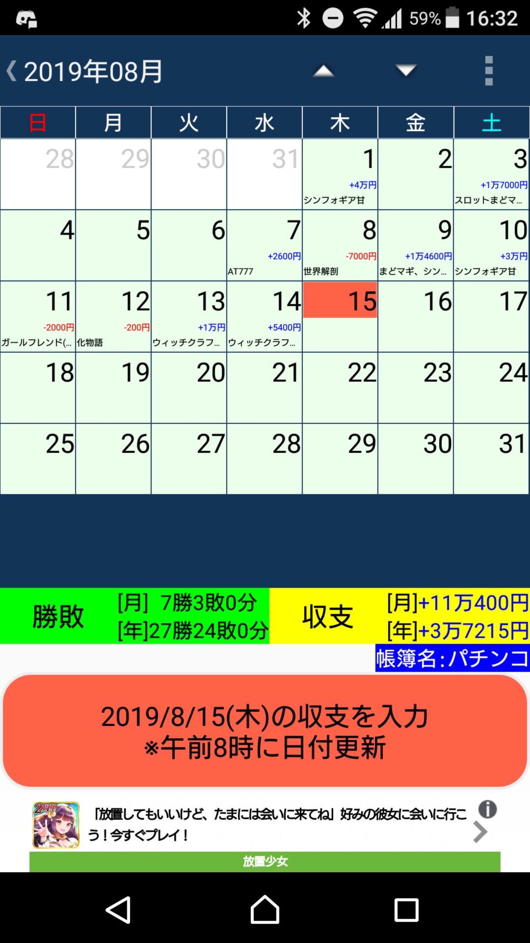 ワイ、パチプロみたいな今月収支ｗｗｗｗ