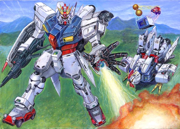 ガンダムオタク来て、こいつ何ガンダム？