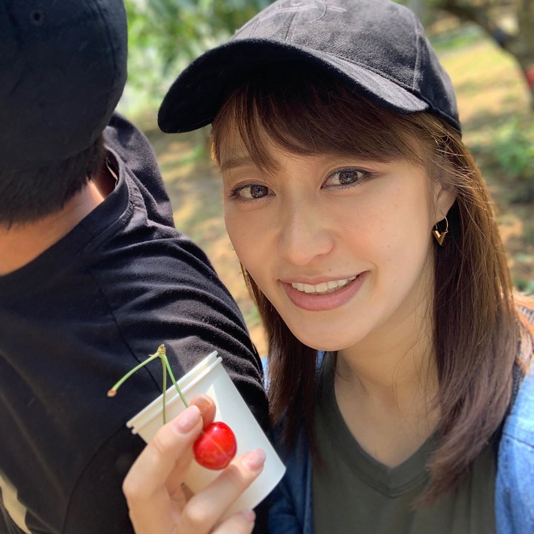 枡田絵理奈、謎の男とさくらんぼ狩りｗｗｗｗ