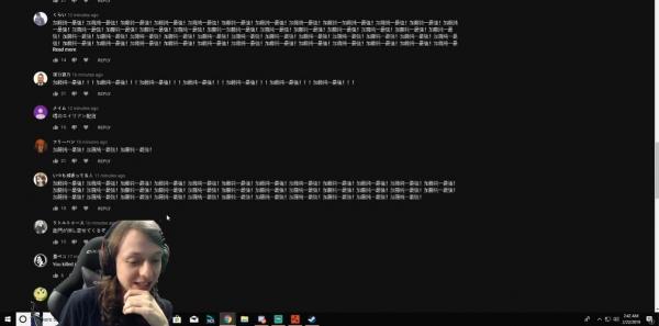 【悲報】加藤純一のゲーム配信を邪魔した外人配信者、チャンネルを加藤純一信者に荒らされ発狂ｗｗｗ
