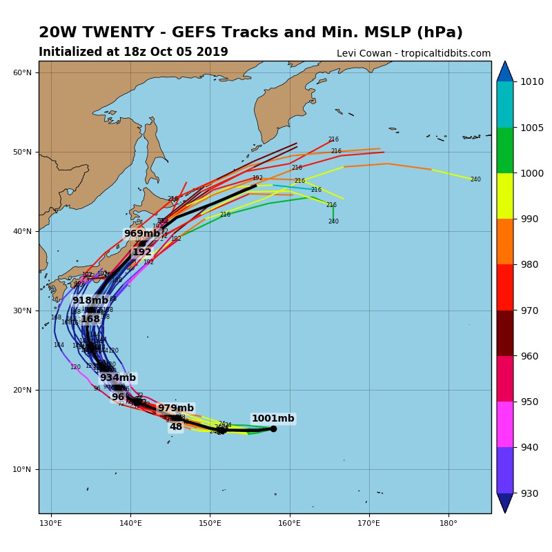 【悲報】台風１９号、最強にして最恐ｗｗｗ