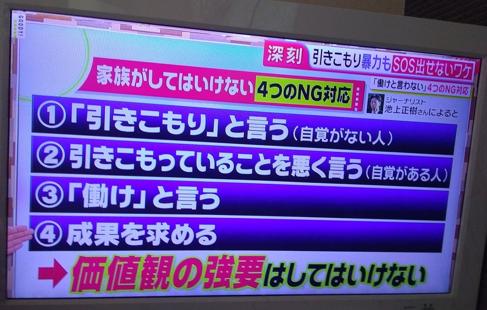 【悲報】　「引きこもり」にやってはいけないこと一覧がこちらｗｗｗ