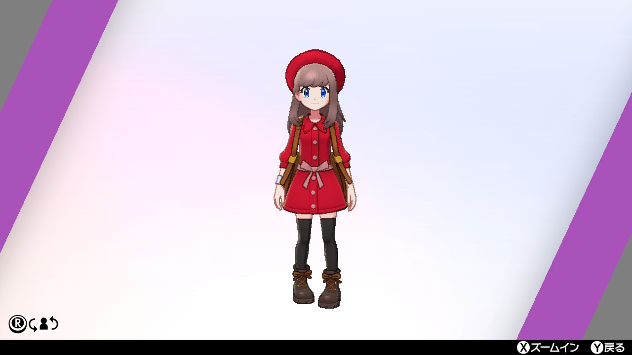 【ポケモン】ワイの女主人公ちゃんのファッションｗｗ