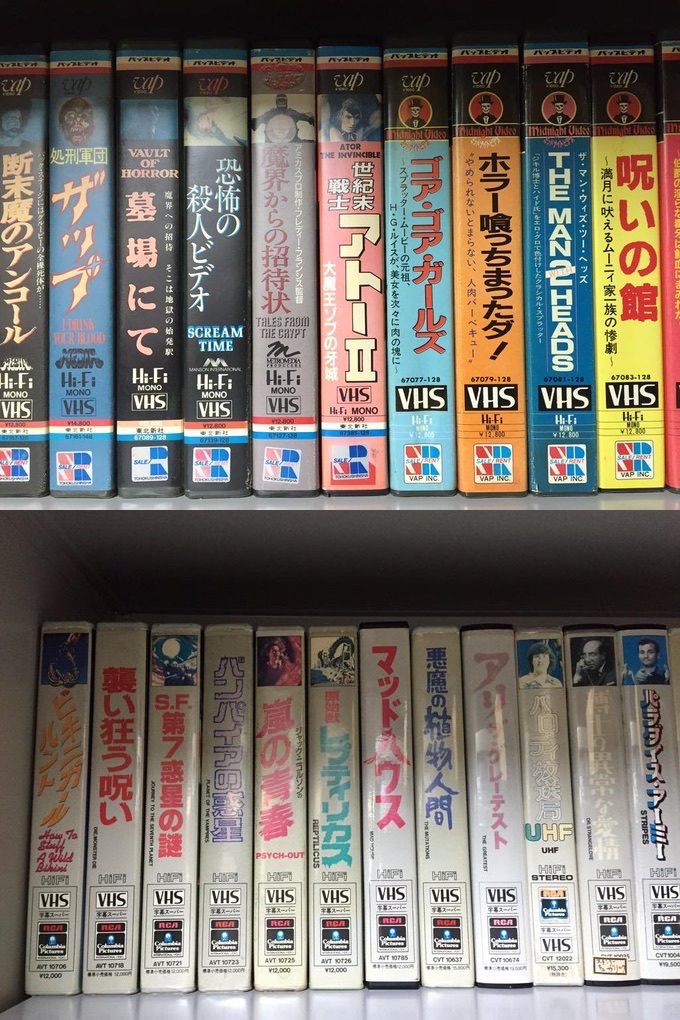 【映画】昔のVHS洋画ホラーって独特な味があるよね