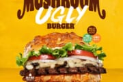 【外食】バーガーキング新商品『マッシュルームアグリーバーガー』本日新発売！